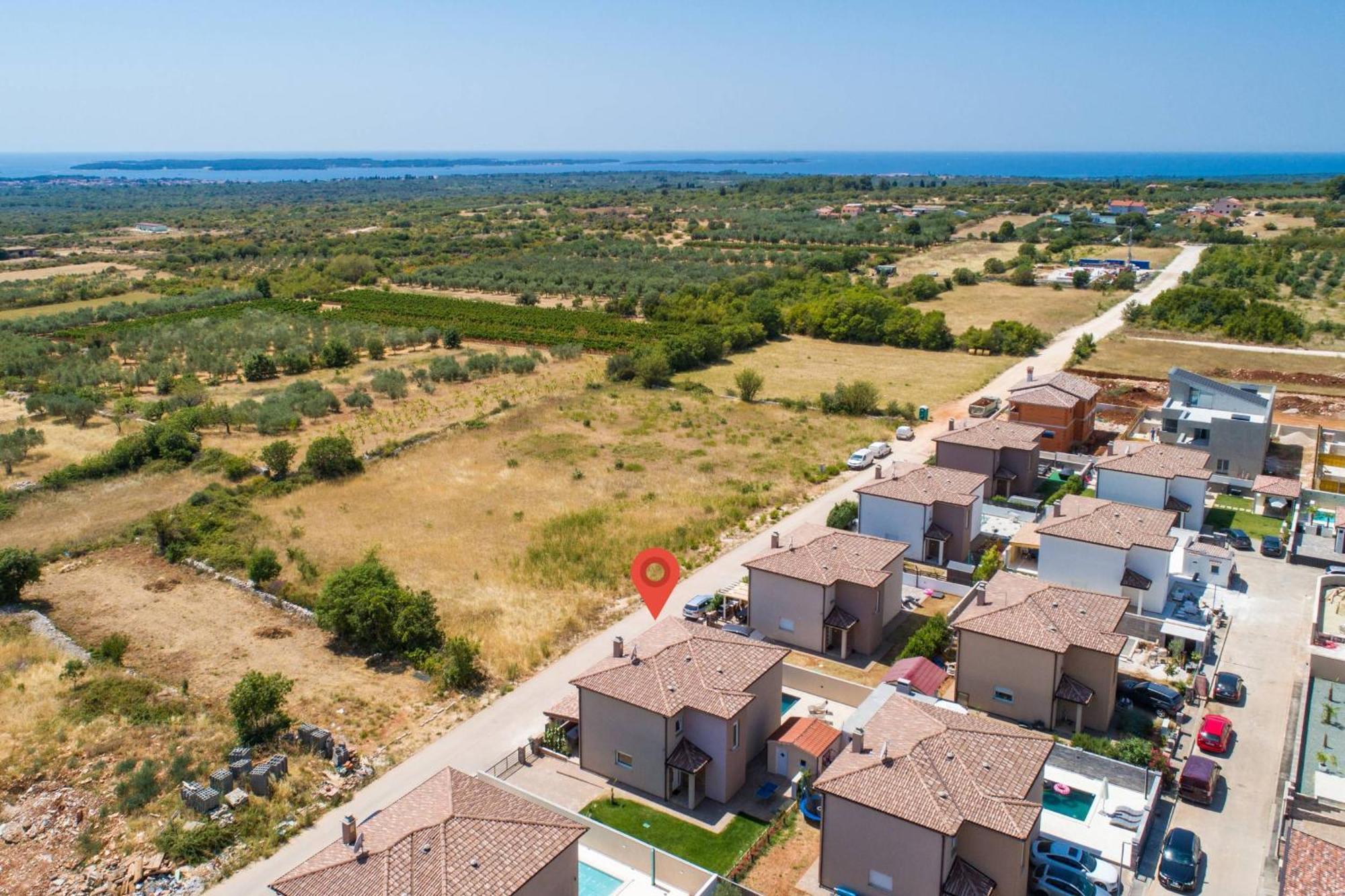 Villa Brionika Mit Pool Vodnjan Exteriér fotografie