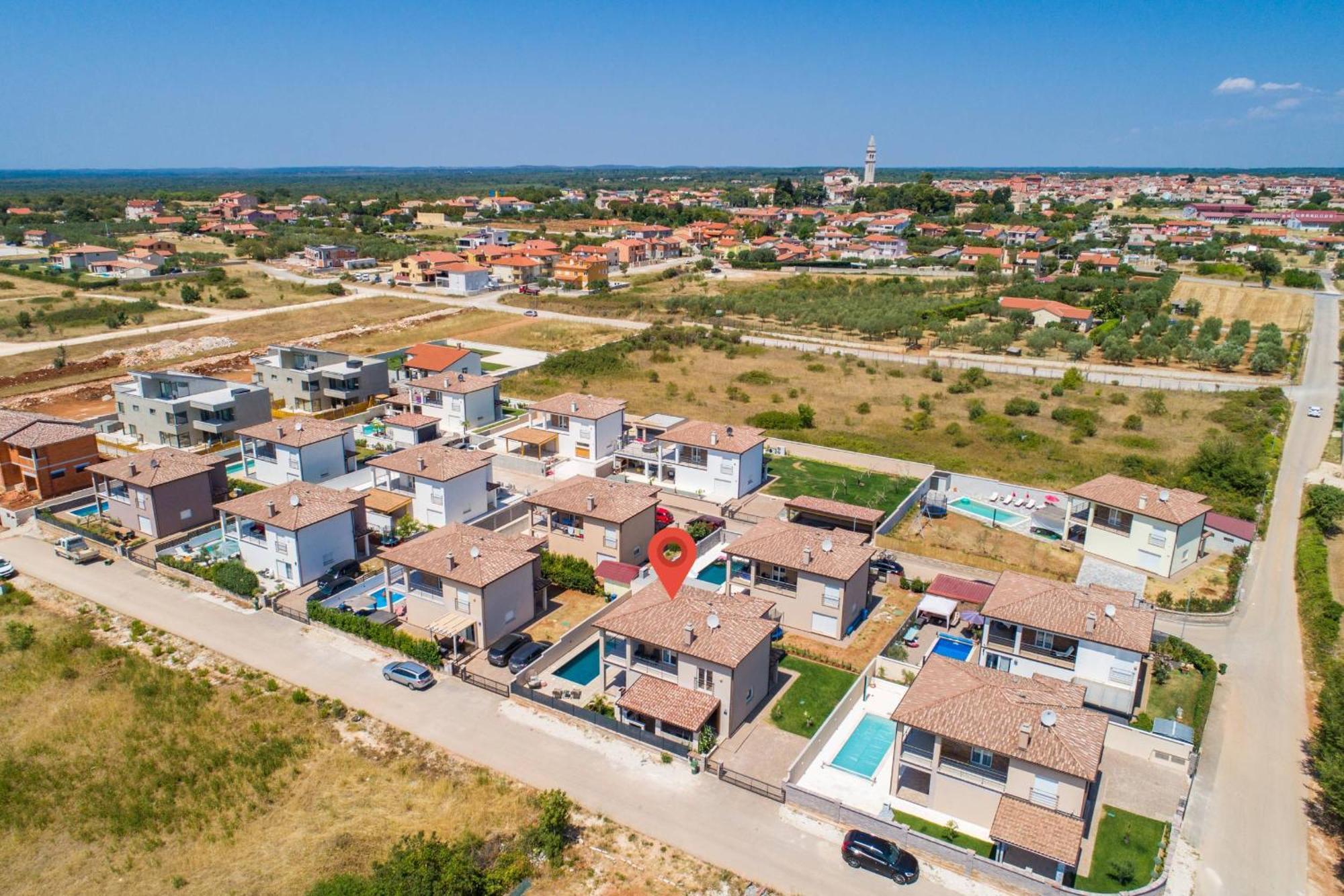 Villa Brionika Mit Pool Vodnjan Exteriér fotografie