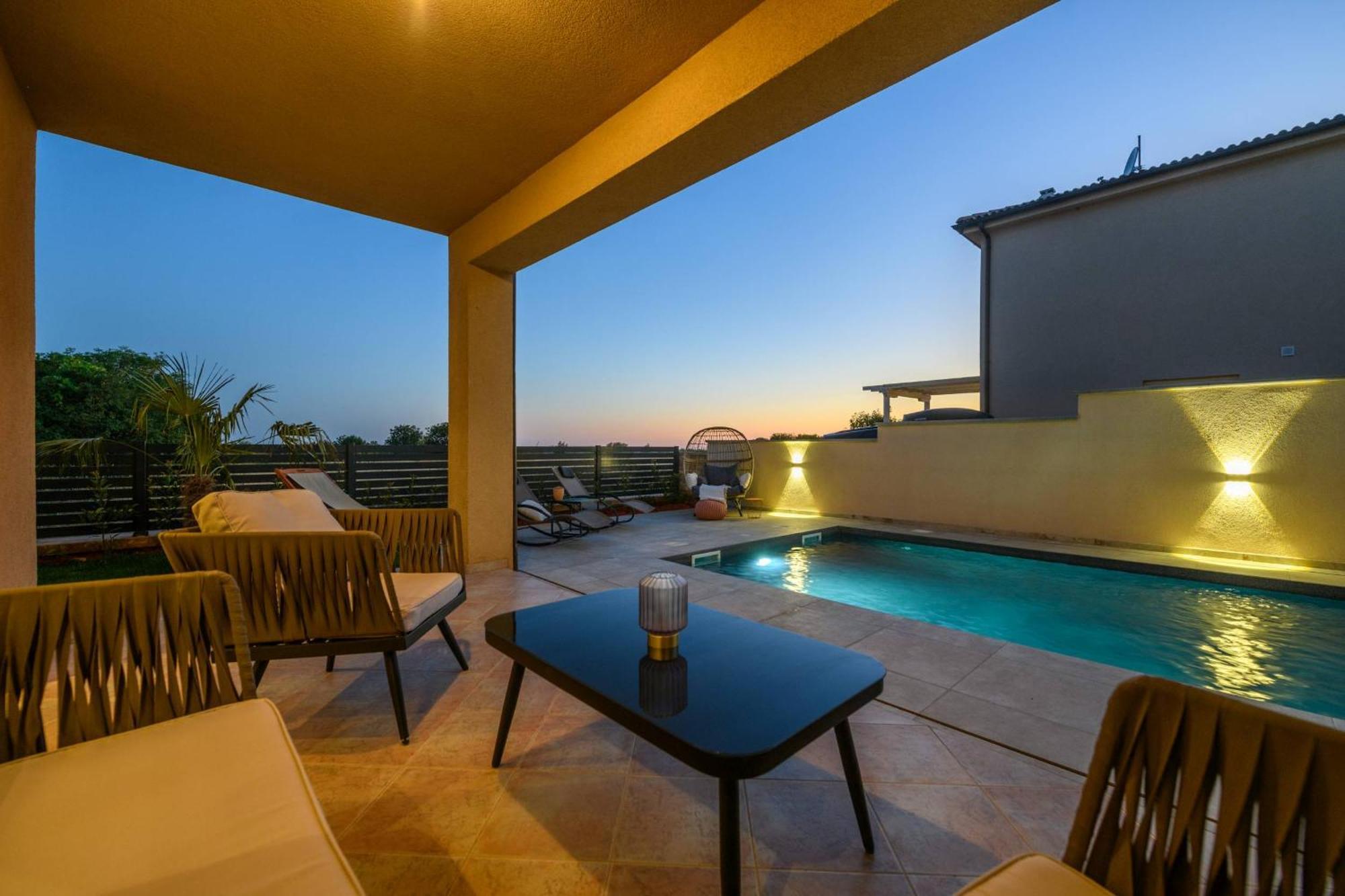 Villa Brionika Mit Pool Vodnjan Exteriér fotografie